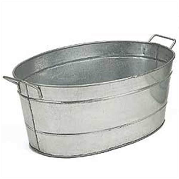 Minuteman Minuteman C-51 Galvanized Steel Tub - Oval C-51 - main